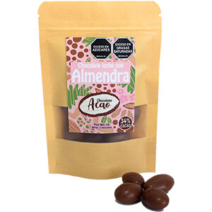 Almendra cubierta de Chocolate Leche al 34%