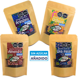 Los 4 con Chocolate sin Azúcar añadido