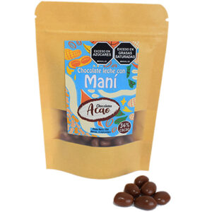 Maní cubierto de Chocolate Leche al 34%