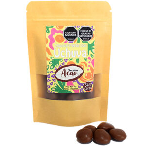 Uchuva Deshidratada cubierta de Chocolate Leche al 34%