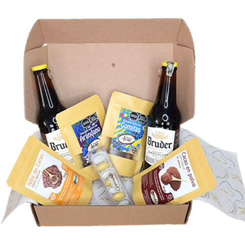 Caja regalo de chocolates para dos