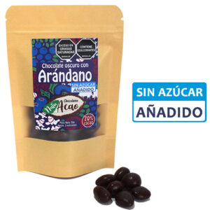 Arándano cubierto de Chocolate Oscuro al 70% Sin Azúcar