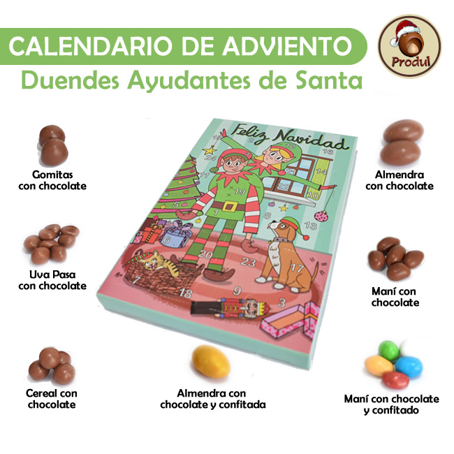 Combo de 5 Calendarios de Adviento Navideños - Imagen 5