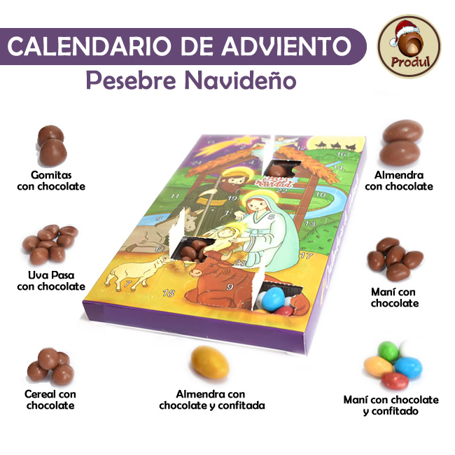 Combo de 3 Calendarios de Adviento Navideños - Imagen 8