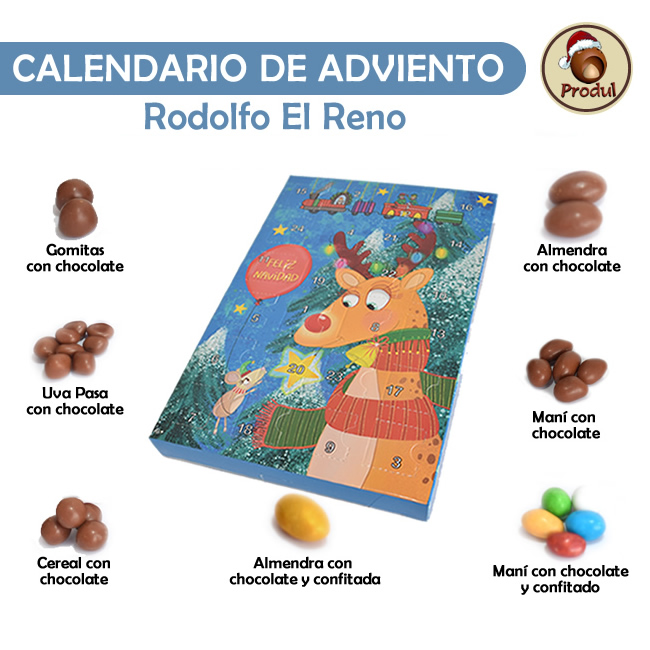 Combo de 5 Calendarios de Adviento Navideños - Imagen 7