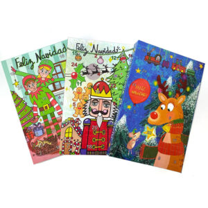 Combo de 3 Calendarios de Adviento Navideños